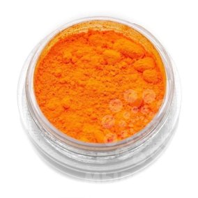 Желто-оранжевый,неоновый флуоресцентный пигмент, 5гр 