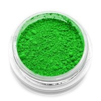 Зеленый,неоновый флуоресцентный пигмент, 5гр