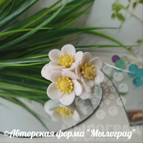 Тройник Цветы клубники © 