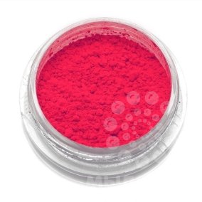 Розово - красный,неоновый флуоресцентный пигмент, 5гр 
