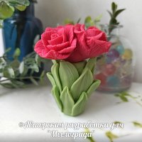 Розы и стебель © набор