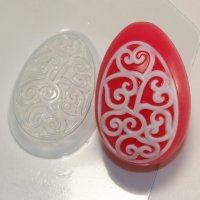 Яйцо/орнамент сердечки-завитушки, ЕХ